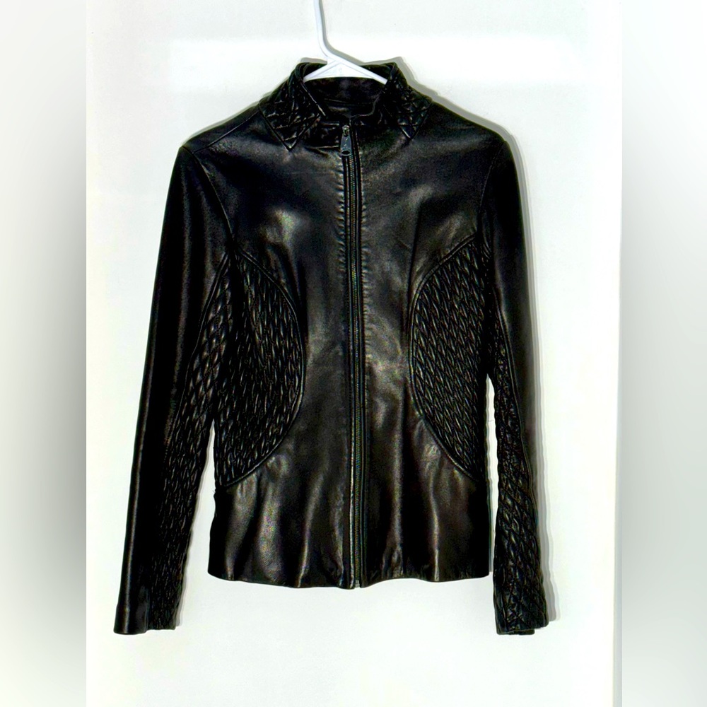 Via Spiga lamb leather jacket S excellent condition